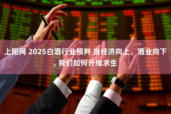 上阳网 2025白酒行业预判 当经济向上、酒业向下, 我们如何升维求生